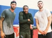 Михайлюк сыграл в предсезонном матче Детройта против Филадельфии