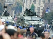 Репетиція військового параду в Києві 18.08.2021