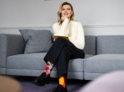 Первая леди Украины надела разноцветные носки