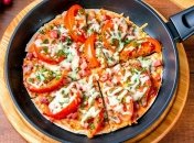 Очень вкусная пицца на сковороде – простой рецепт от блогера