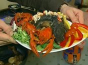 Стерлядь в шампанском