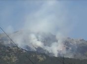 В Крыму бушует лесной пожар