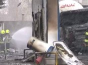 В Кабуле горела заправка: огонь перебросился на жилой дом