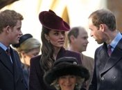 Королевская семья посетила рождественскую службу без принца Джорджа