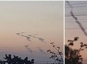 Небо после взрывов