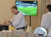 Игроков Ман Сити угощают борщом, варениками и кутьей