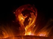 Выбросы на Солнце