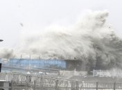Тайфун "Санба" обрушился на Южную Корею