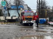 Фото с места попадания