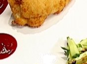 Куриное филе с персиками