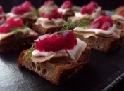 Легка закуска — бутерброди а-ля "Шуба"