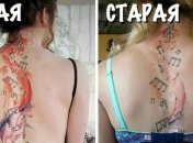 Примеры того, как со временем меняются татуировки (Фото)