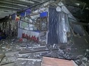 Наслідки удару по транспортному об’єкту у Дніпрі