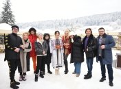 На Різдво до Карпат завітали Ольга Сумська, Олег Собчук та Арсен Мірзоян