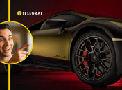 По Киеву промчалась новенькая Lamborghini Huracán