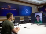 Владимир Зеленский и Александр Усик