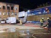 В Киеве горел хостел на Симиренко, жертва