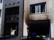 Cожгли дом Царева в Днепропетровске