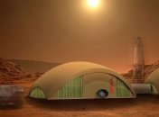 "Грибной" дом на Марсе