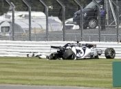 Жесткая авария Квята на Гран-при Великобритании случилась из-за прокола (Видео)