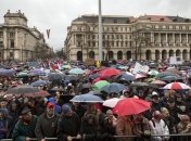 В Будапеште прошел митинг учителей