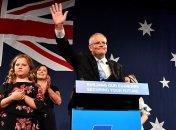 Правящая партия Австралии одержала неожиданную победу на всеобщих выборах