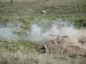 Учения воинов 126 отдельной бригады территориальной обороны Одессы