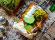 Маринованные огурцы с кетчупом