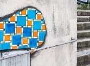 Во Франции художник научился превращать ямы на тротуарах в произведения искусства (фото)