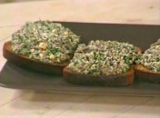 Грибная икра с зеленым луком