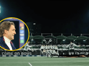 В Австрії вивісили банер із російським футболістом