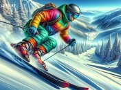 Научиться кататься на лыжах легко (изображение создано с помощью ИИ)