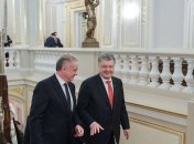 Порошенко встретился с президентом Словакии