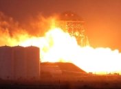 Прототип звездолета Маска загорелся во время испытаний