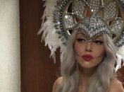 Оля Полякова похвасталась аппетитной фигурой