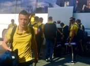 Сборная Украины прибыла на матч с Косово