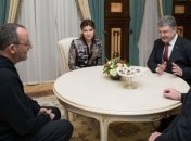 Порошенко встретился с актером Жаном Рено