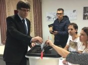 Лидер Каталонии смог проголосовать на референдуме о независимости региона