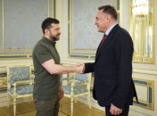 Володимир Зеленський та Торе Оншуус Сандвік