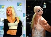 Крістіна Агілера раніше і зараз