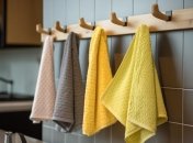 Кухонные полотенца будут как новенькие