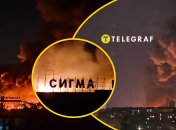 В Донецке сгорела "Сигма"