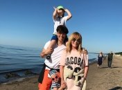 Максим Галкин с Аллой Пугачевой и их детьми Гарри и Лизой