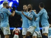 Манчестер Сити обыграл Арсенал благодаря голам Агуэро