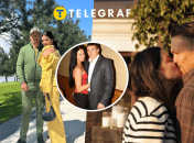 Александр Усик с женой Екатериной