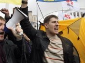 Оппозиция свернула палаточный городок в Полтаве