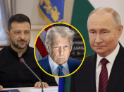 Володимир Зеленський, Дональд Трамп і Володимир Путін