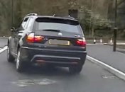 В Сеть попала съемка впечатляющей погони полиции за угнанным BMW X3 (Видео)