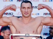 Кадр дня. Владимир Кличко готовится к бою с Дженнингсом