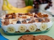 Простий в приготуванні десерт з печивом